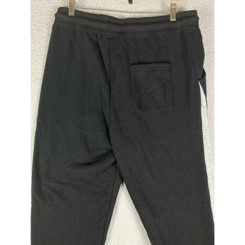 Sweatpants Mens New Fleece Jogger Pants Athletic Joggers Black Galaxy Size Large